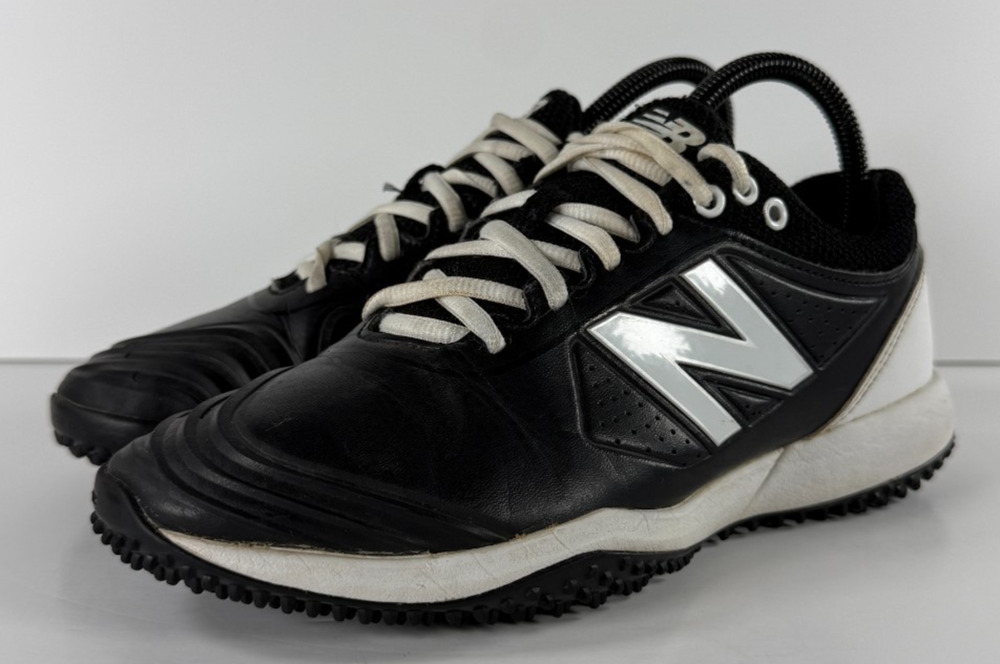 New Balance Fuse v2 STFUSEK2 Women's 7B Black White Softball Turf Shoes